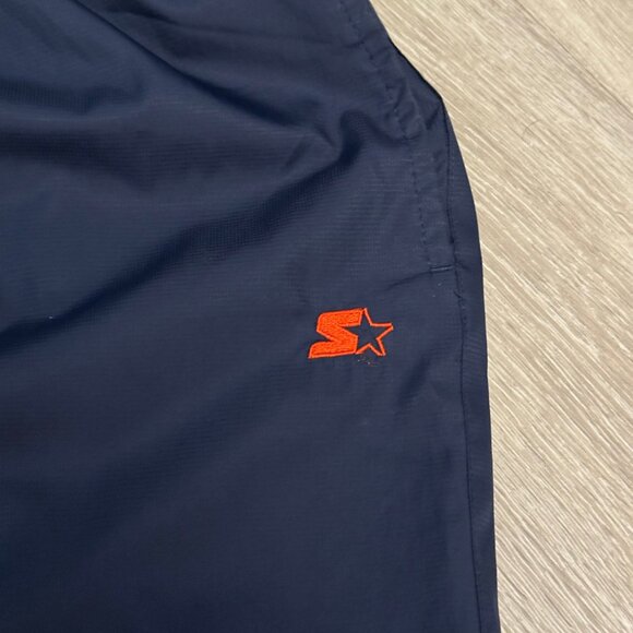 Vintage Starter Men's Navy Blue Convertible Flare Track Pants/Shorts Size Large - Picture 8 of 10